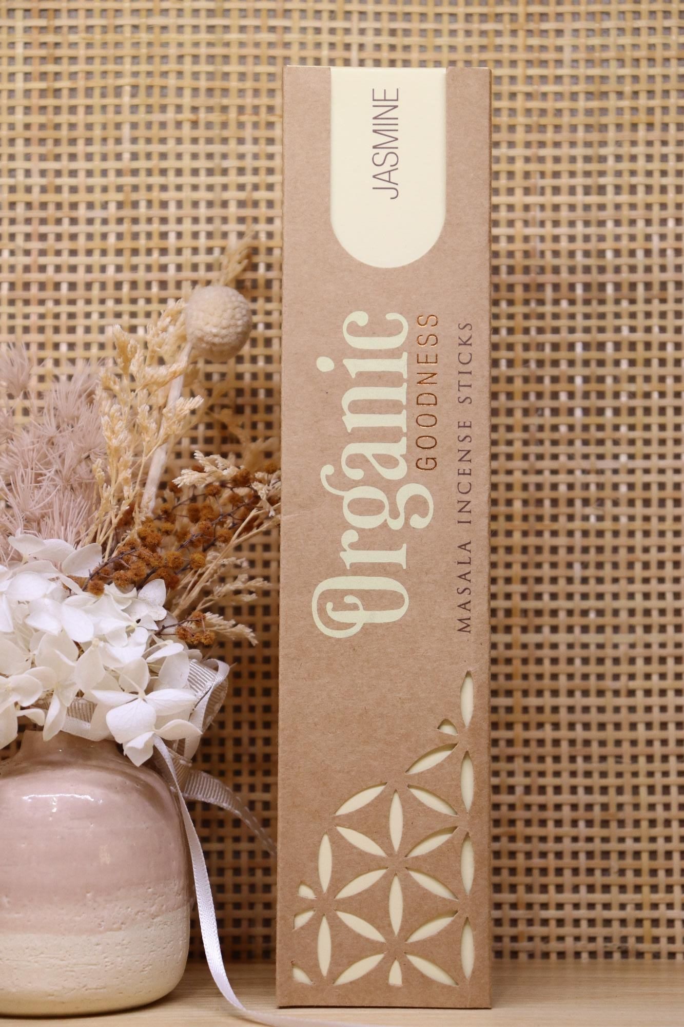 Organic Goodness Incense Sticks | Jasmine