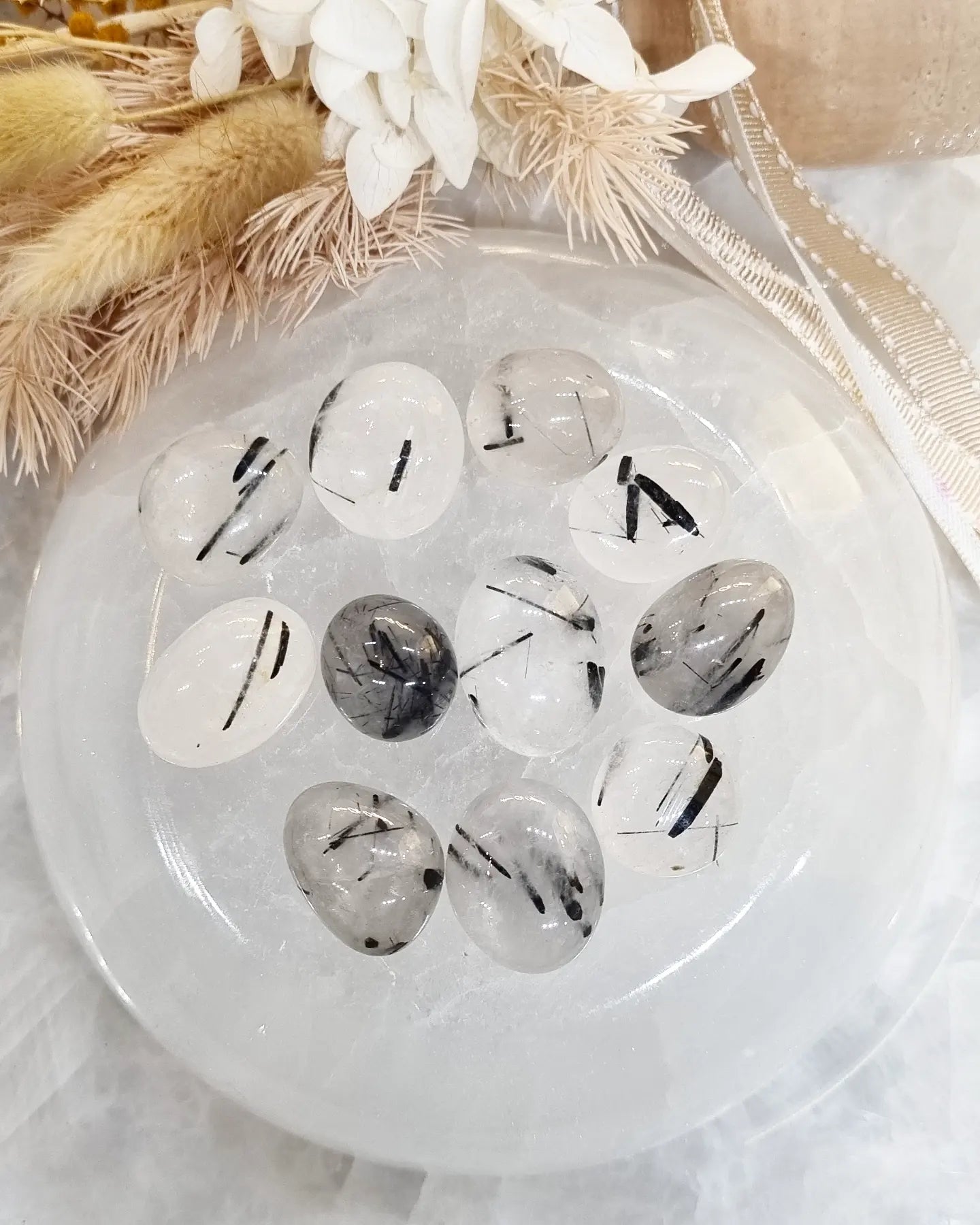 Tourmaline Quartz Tumble