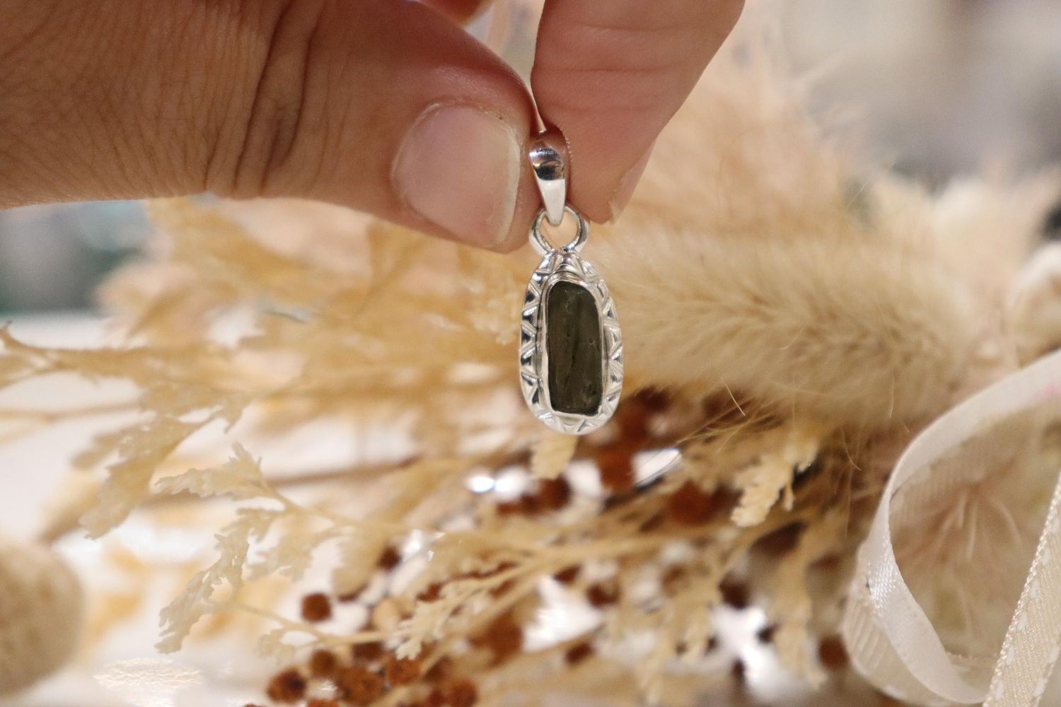 Moldavite Pendant | 2.4g