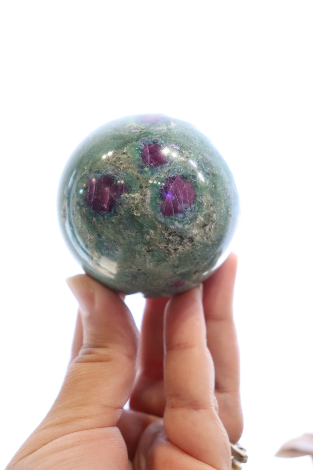 Ruby Fuchsite Sphere | 355g