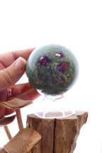 Ruby Fuchsite Sphere | 355g