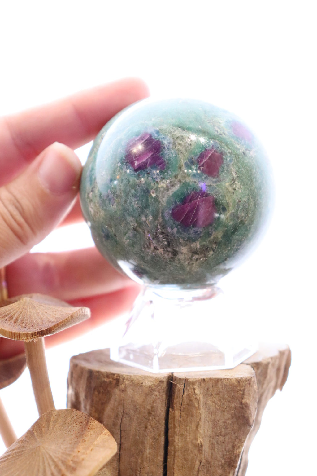 Ruby Fuchsite Sphere | 355g