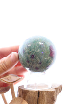 Ruby Fuchsite Sphere | 355g