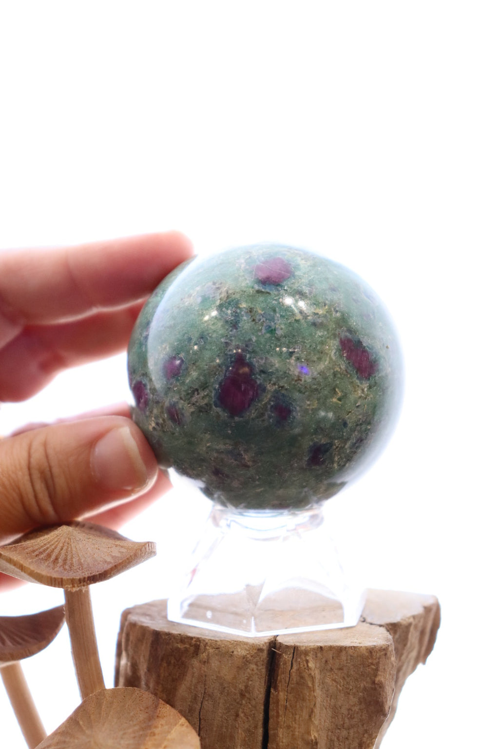 Ruby Fuchsite Sphere | 355g