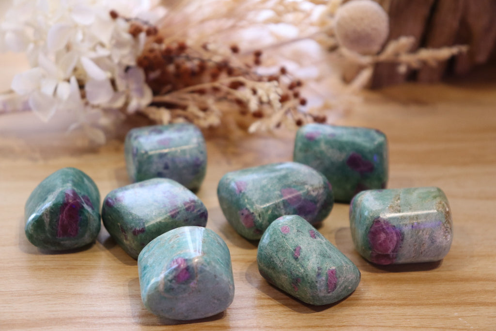 Ruby Fuchsite Tumble