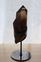 Smokey Quartz Cluster + Stand  | 1.096kg