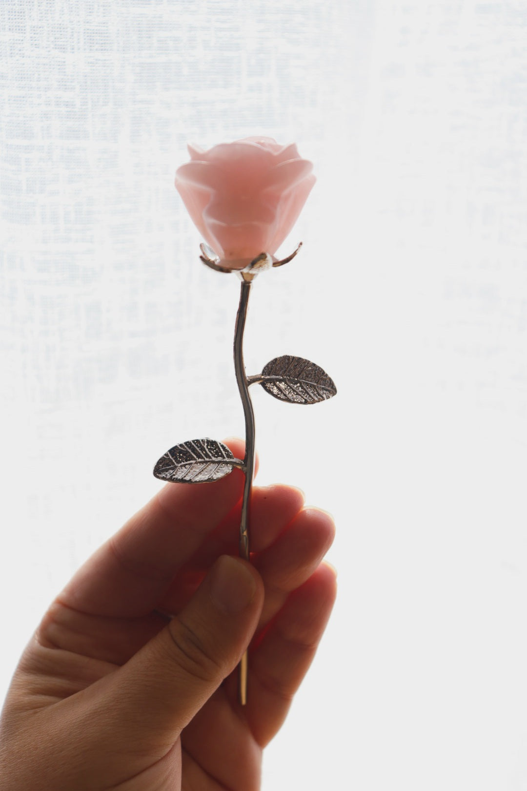 Crystal Bloom Rose | Rose Quartz