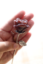 Crystal Bloom Rose | Strawberry Quartz
