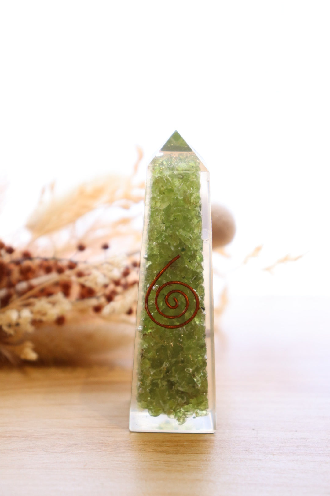 Orgonite Point | Peridot