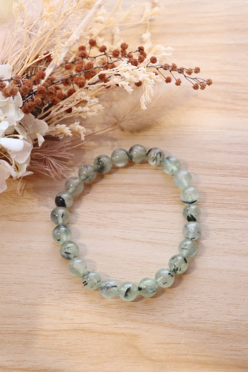 Prehnite Bracelet | 8mm
