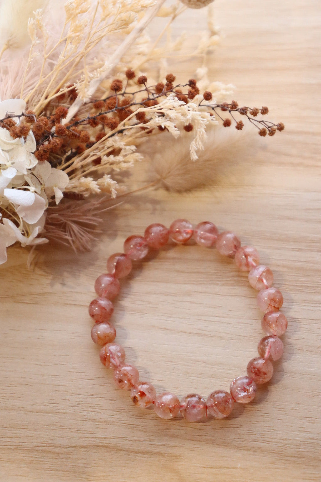 Fire Quartz Bracelet | 8mm