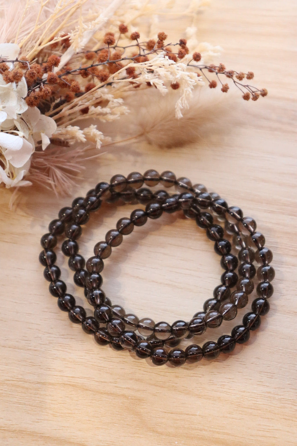 Smokey Quartz Bracelet | 6mm