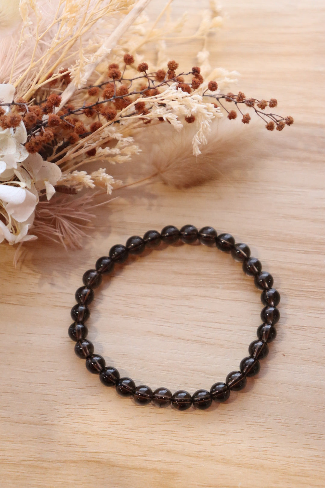 Smokey Quartz Bracelet | 6mm