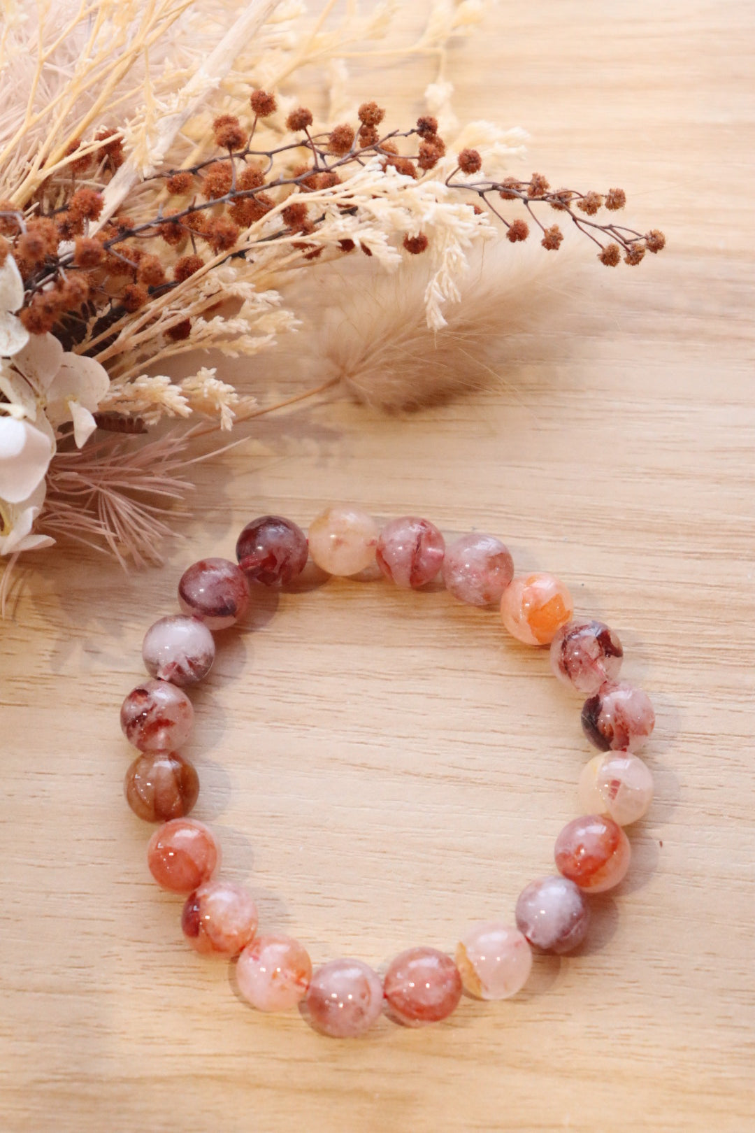 Fire Quartz Bracelet | 9mm