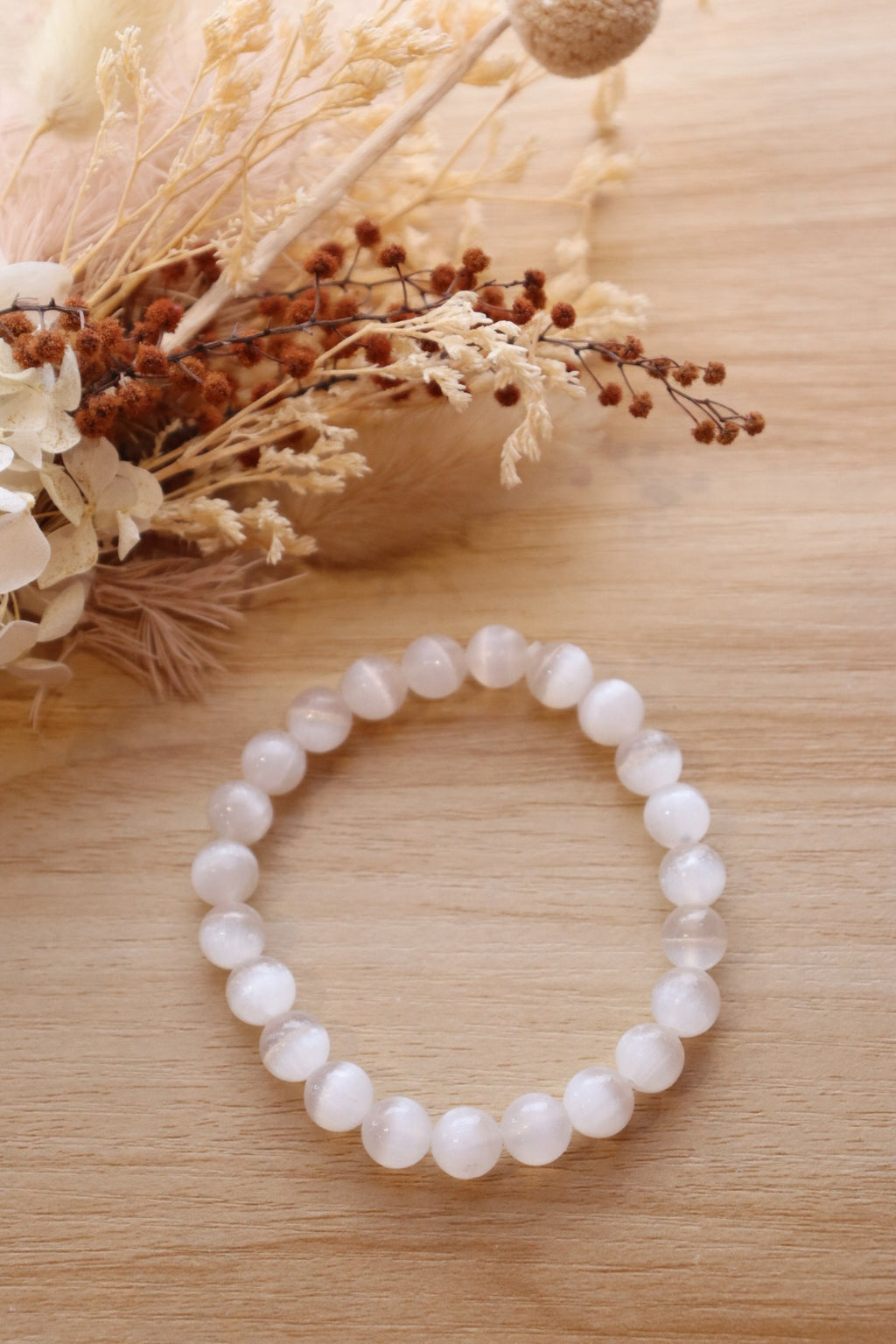 Selenite Bracelet | 8mm