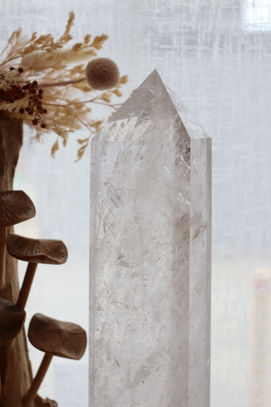 Clear Quartz Tower | 2.059 Kg