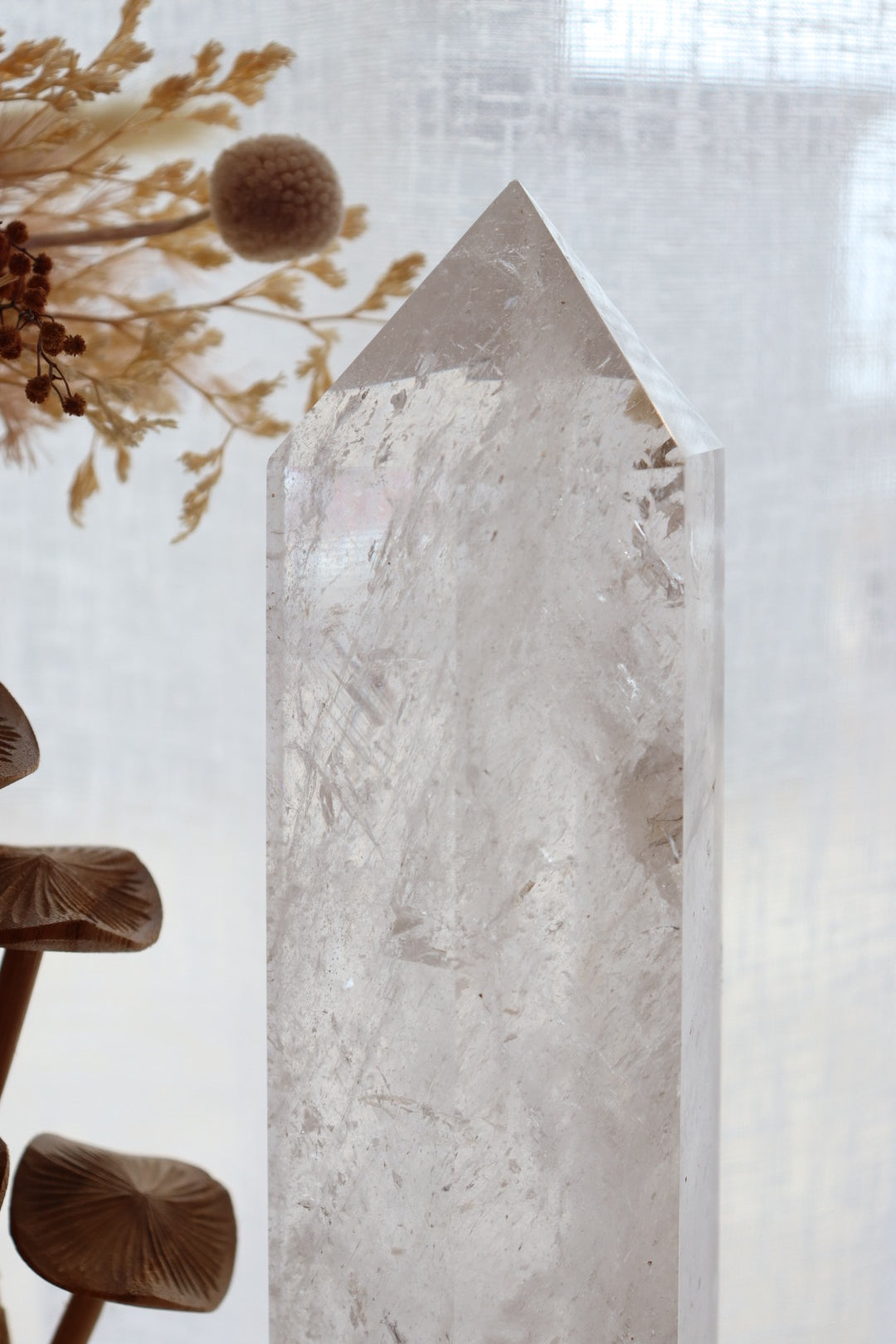 Clear Quartz Tower | 2.059 Kg