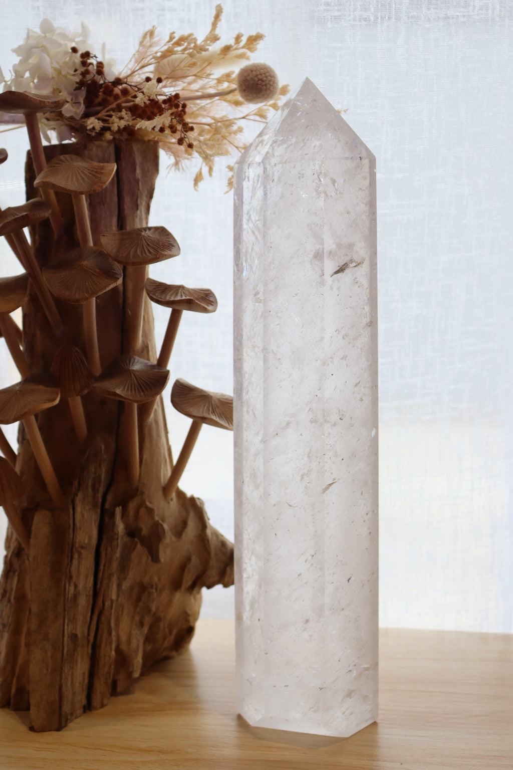 Clear Quartz Tower | 2.059 Kg