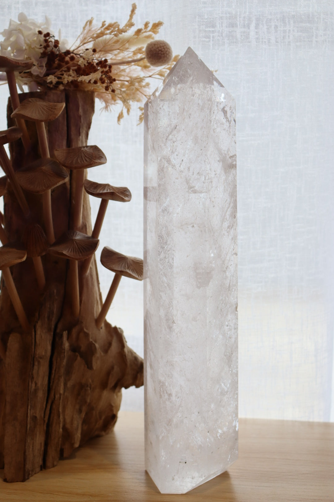 Clear Quartz Tower | 2.059 Kg