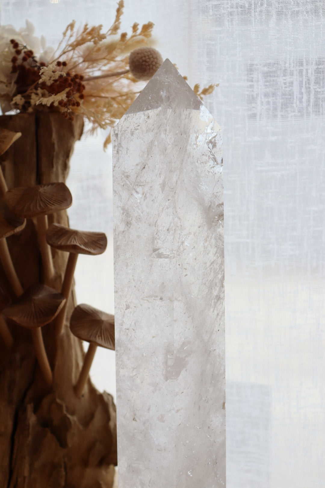 Clear Quartz Tower | 2.059 Kg