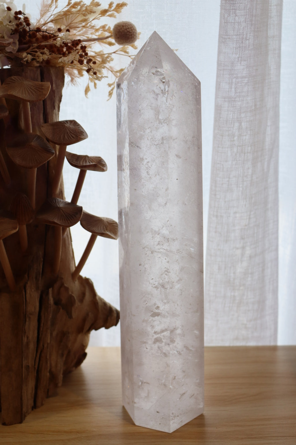 Clear Quartz Tower | 2.059 Kg