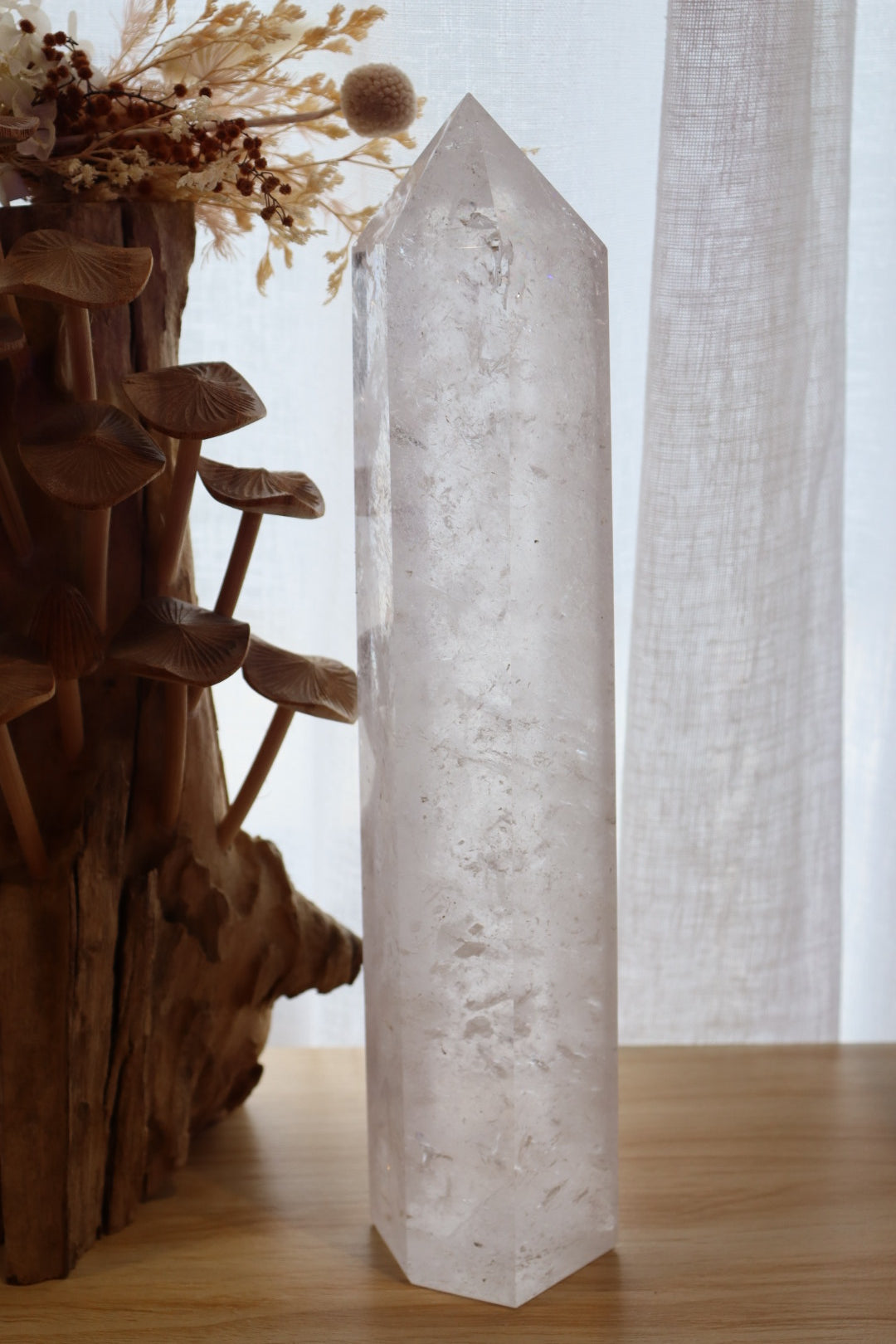 Clear Quartz Tower | 2.059 Kg
