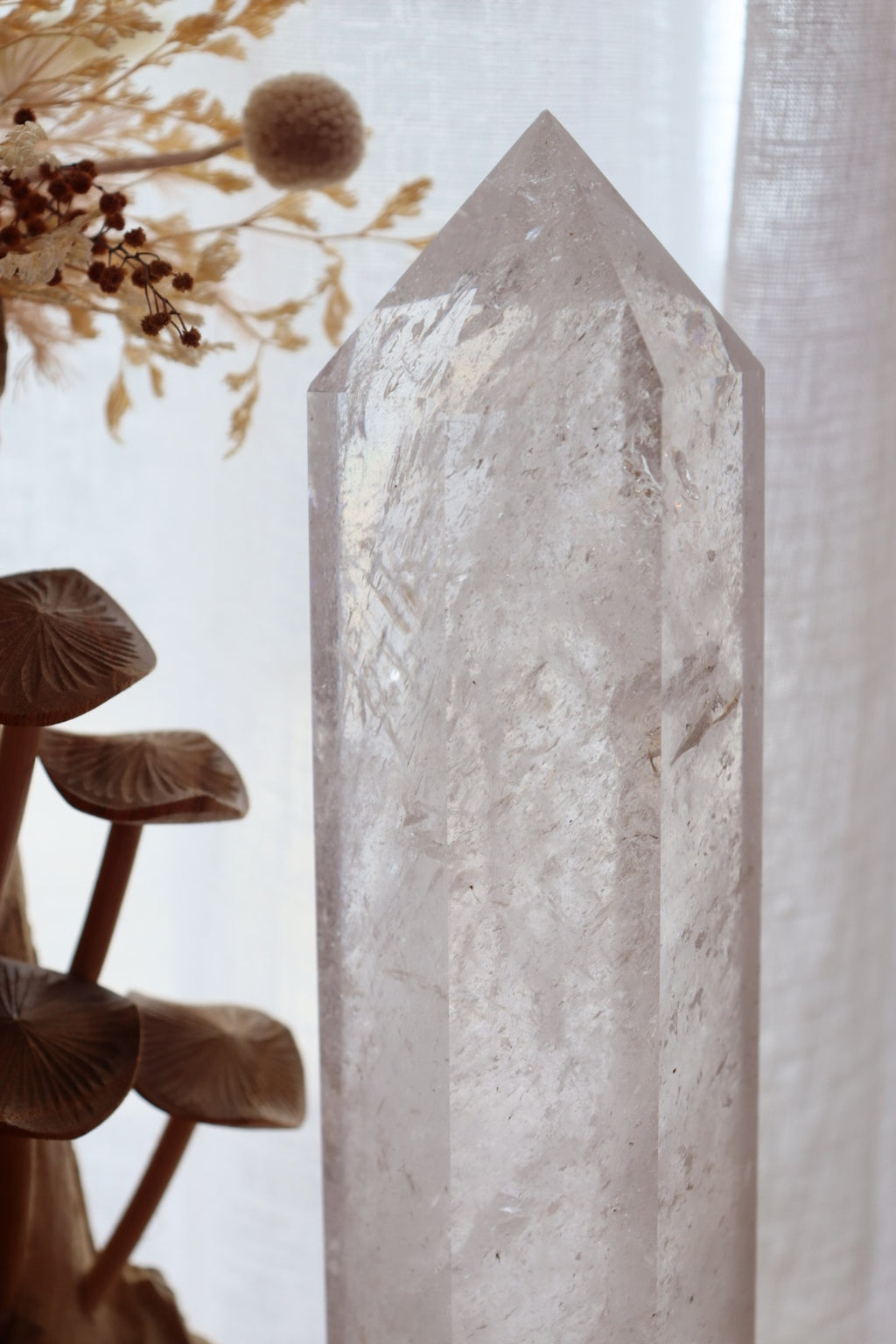 Clear Quartz Tower | 2.059 Kg