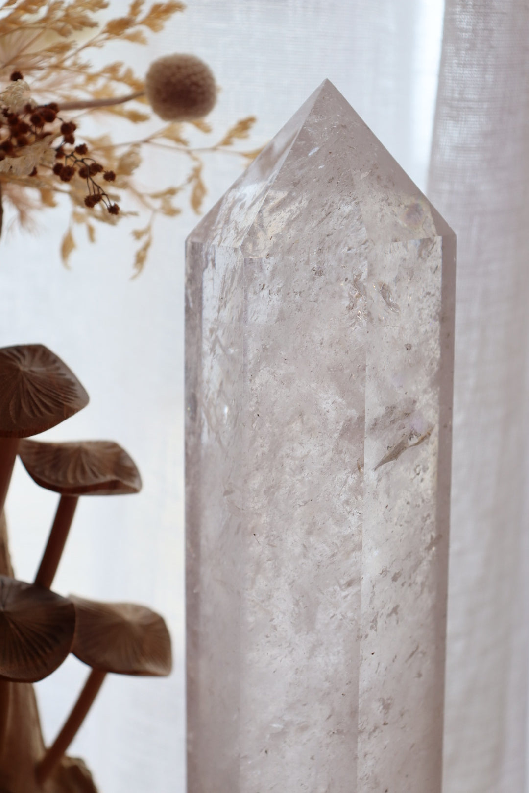 Clear Quartz Tower | 2.059 Kg