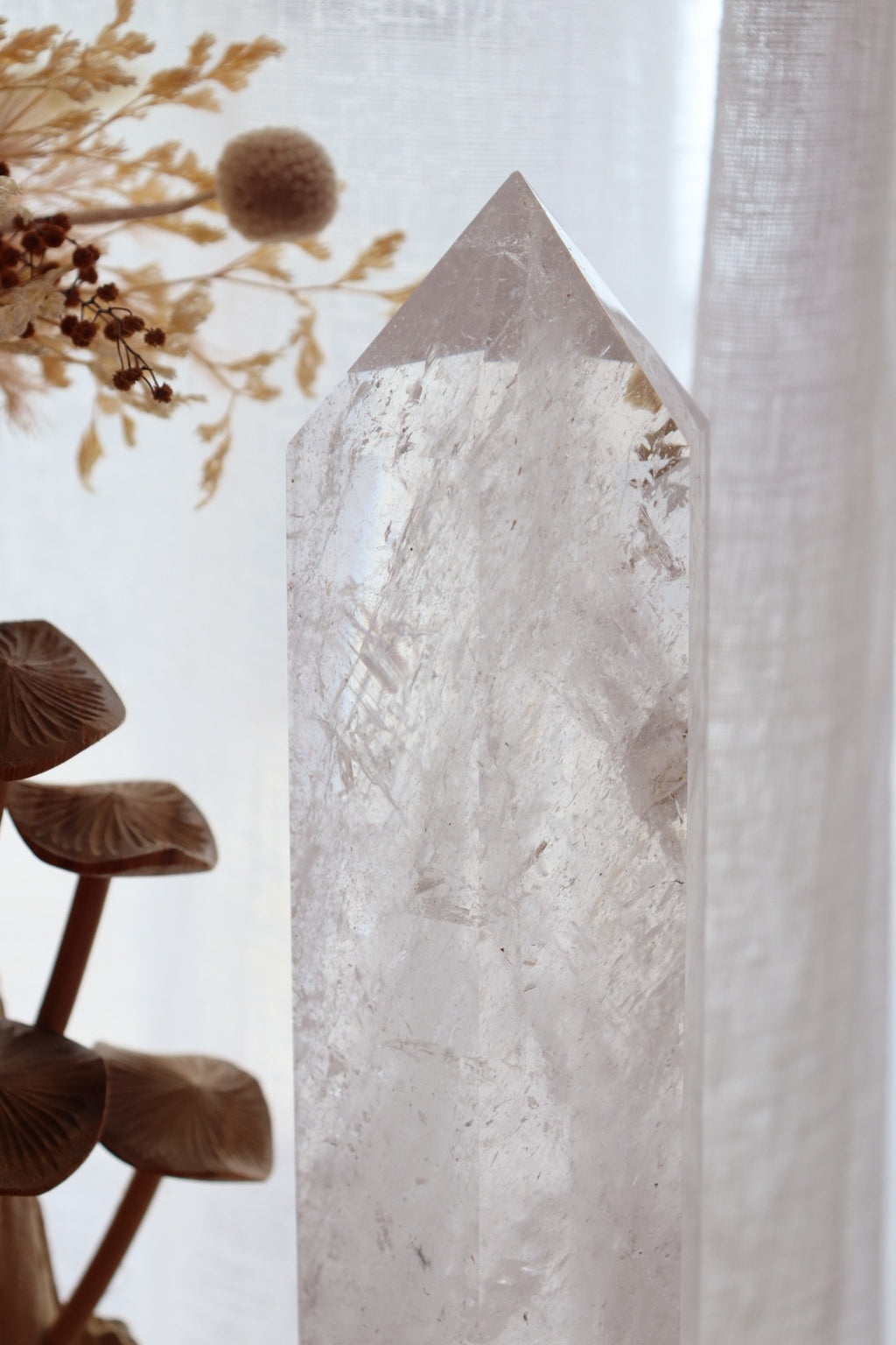 Clear Quartz Tower | 2.059 Kg