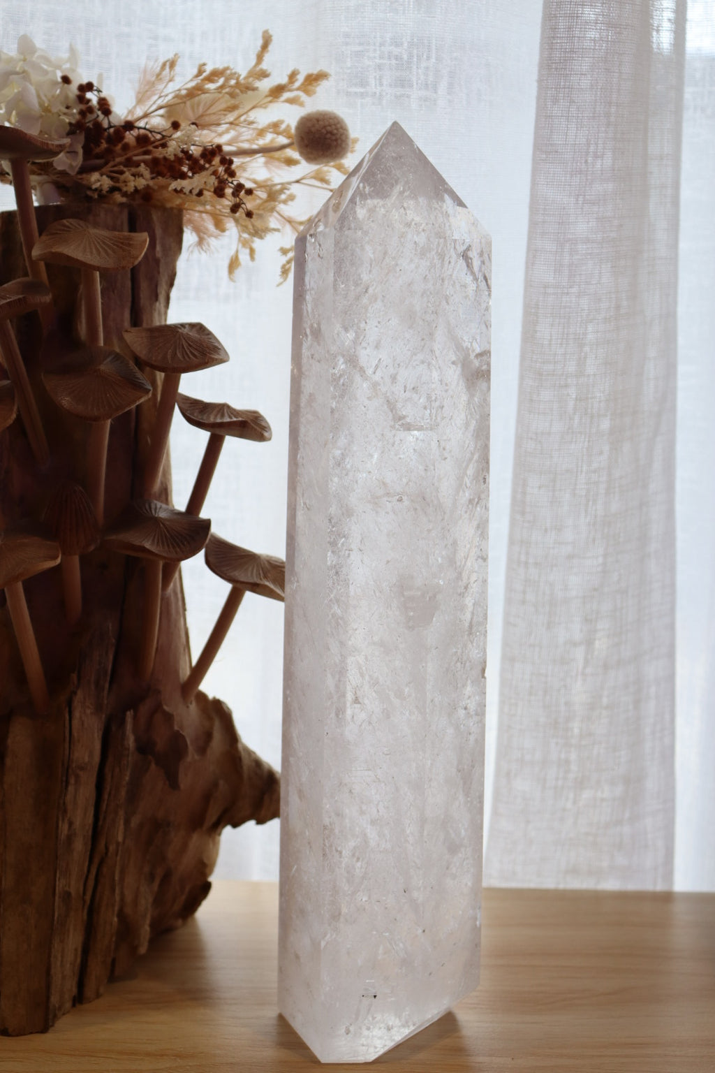 Clear Quartz Tower | 2.059 Kg