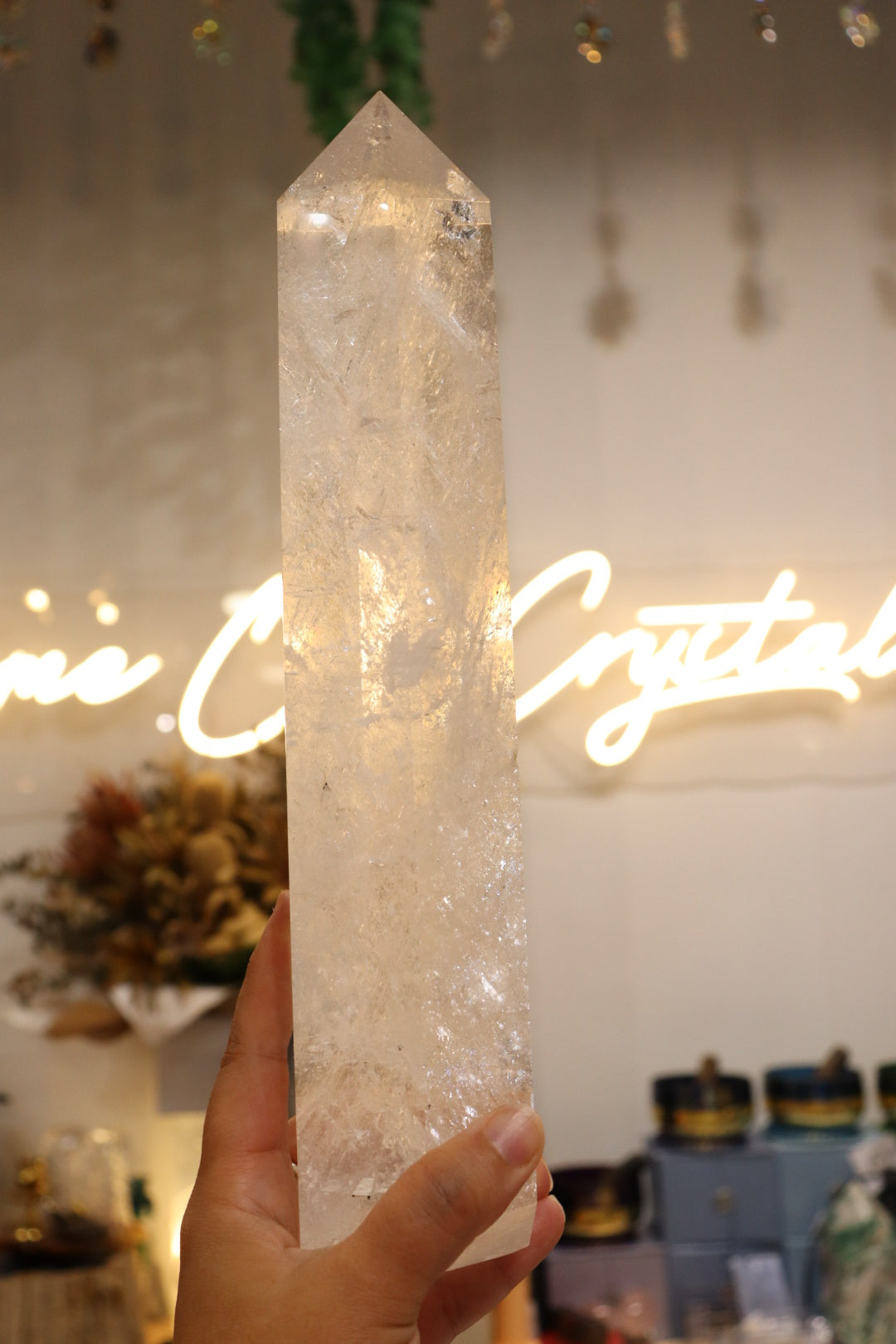 Clear Quartz Tower | 2.059 Kg