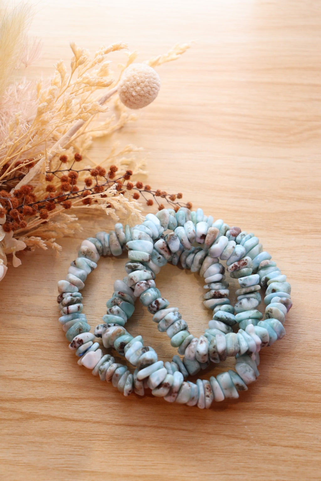 Larimar Bracelet | 9mm