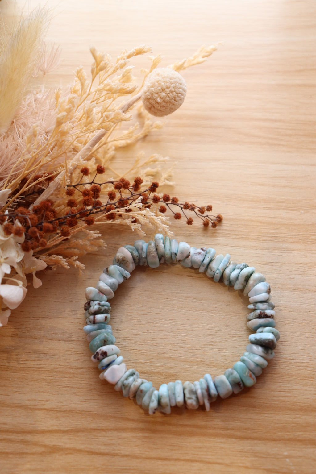 Larimar Bracelet | 9mm