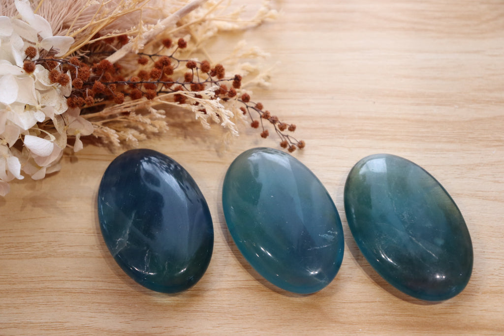Blue Fluorite Palm