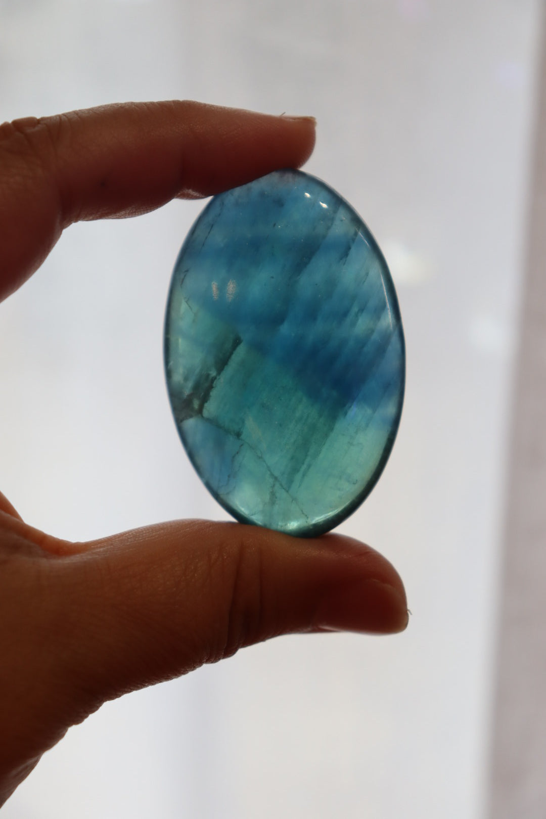 Blue Fluorite Palm