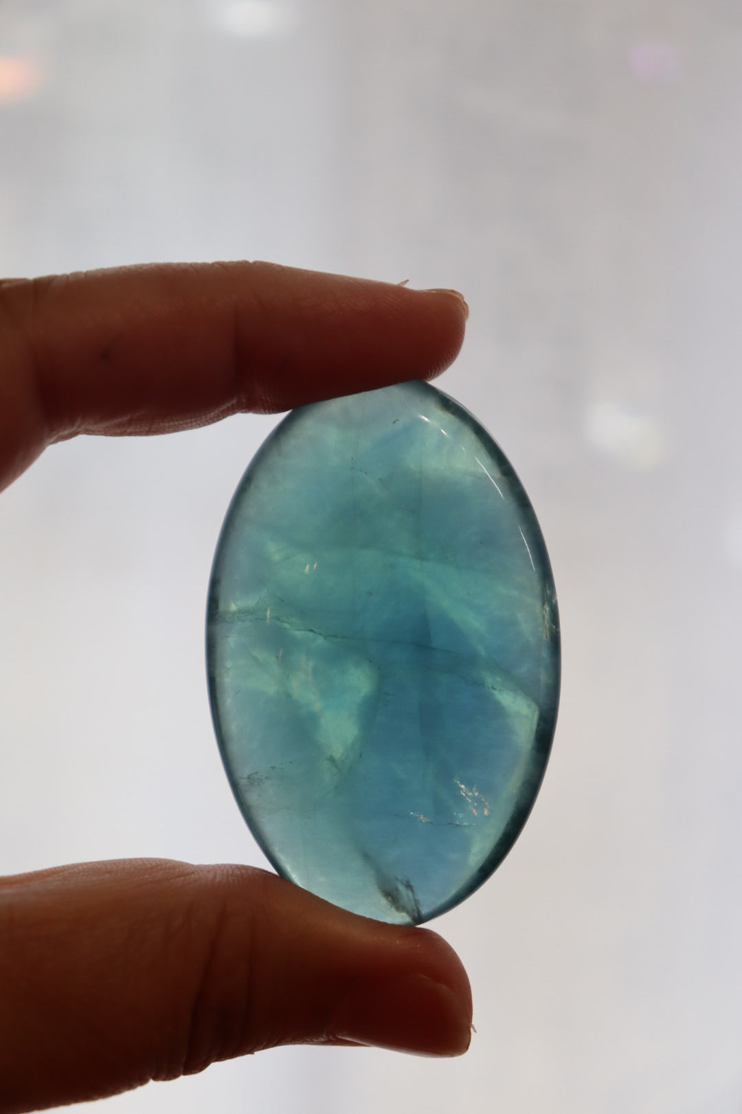 Blue Fluorite Palm