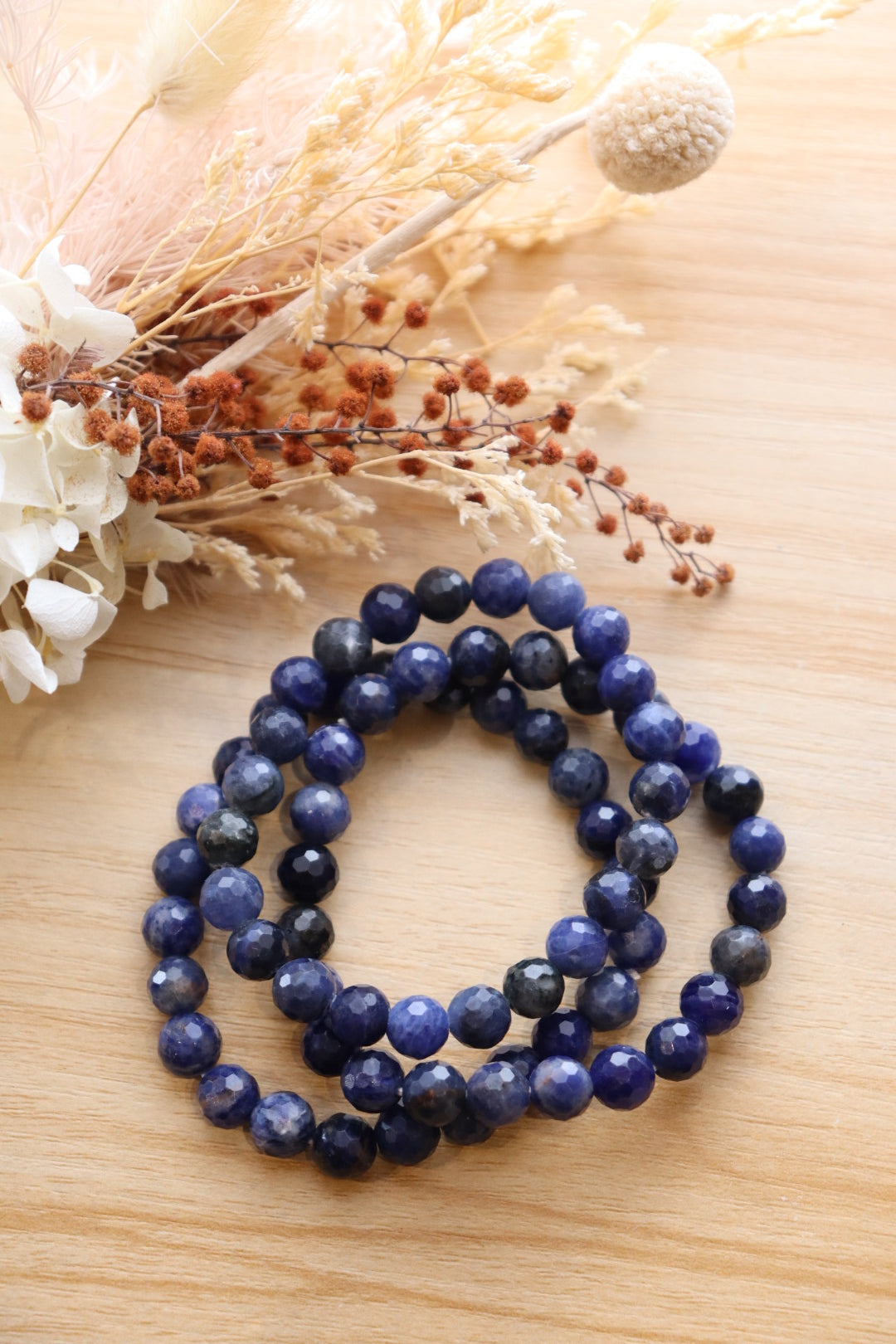 Sodalite Bracelet | Faceted 8mm