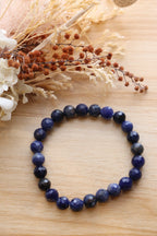 Sodalite Bracelet | Faceted 8mm
