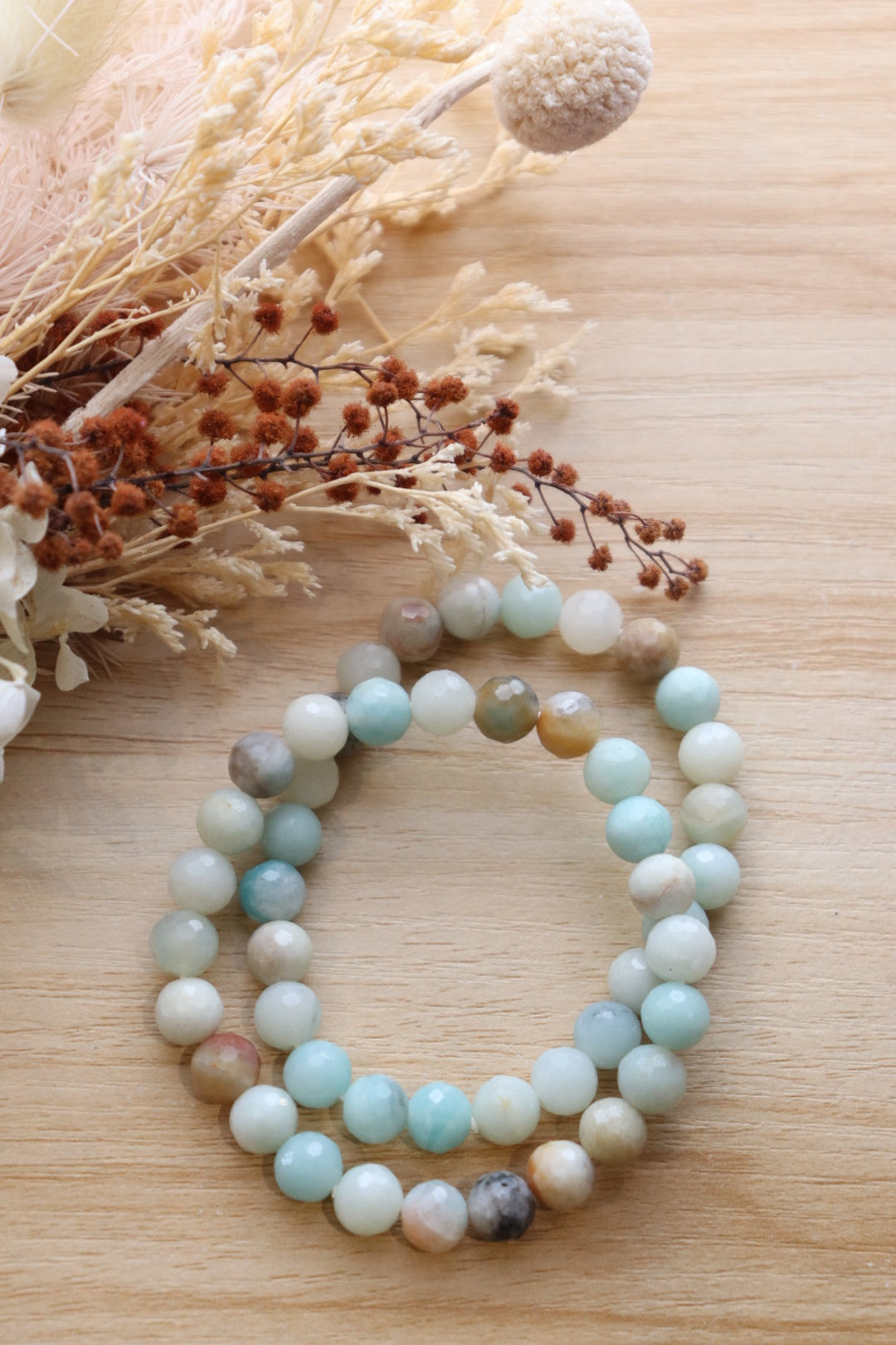 Caribbean Calcite Bracelet | Faceted 8mm