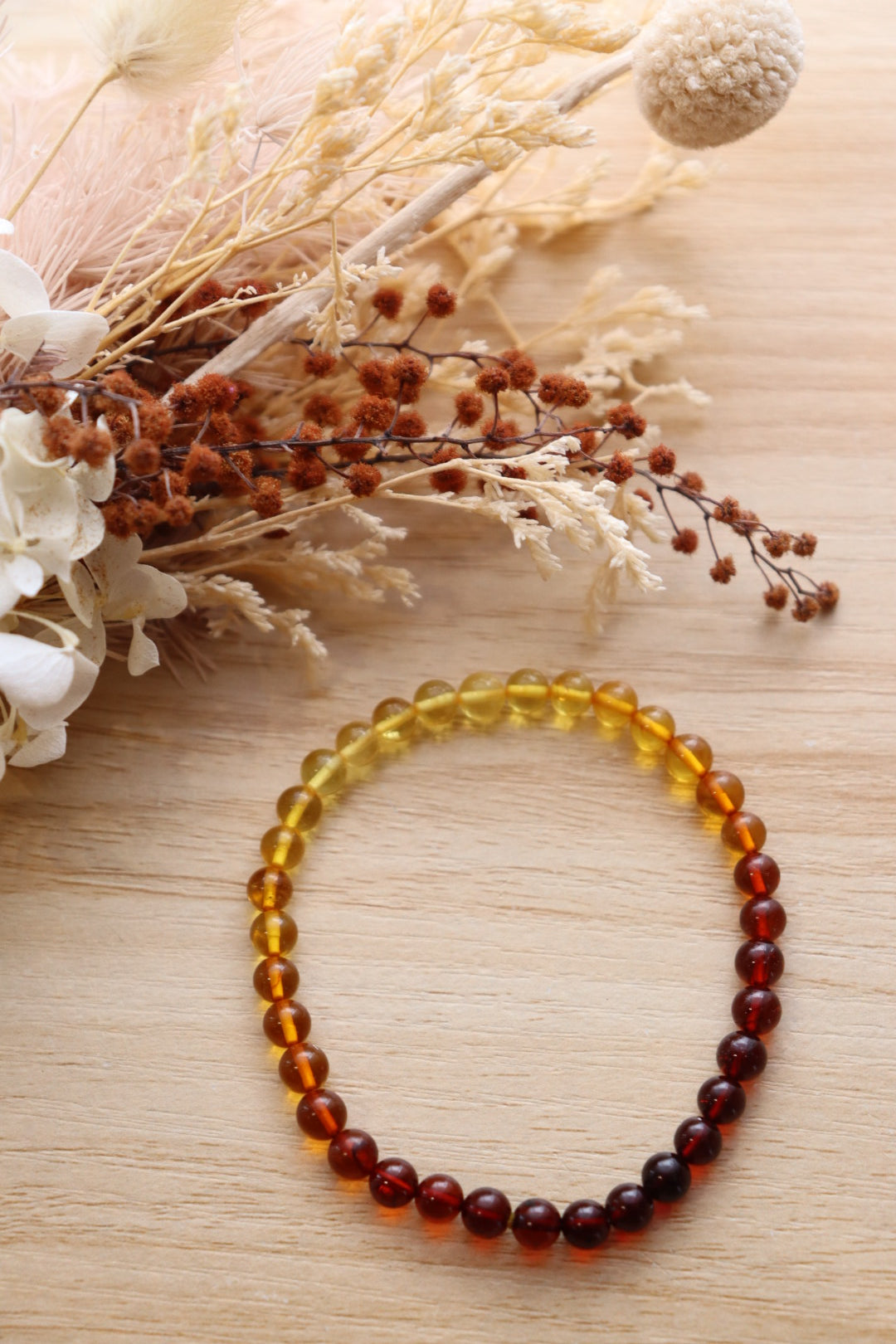 Amber Ombre Bracelet | 5mm
