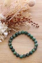 African Turquoise Bracelet | 8mm