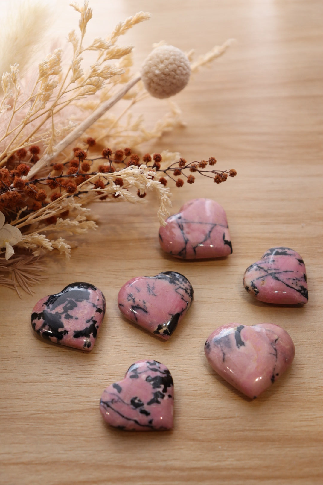 Rhodonite Mini Heart