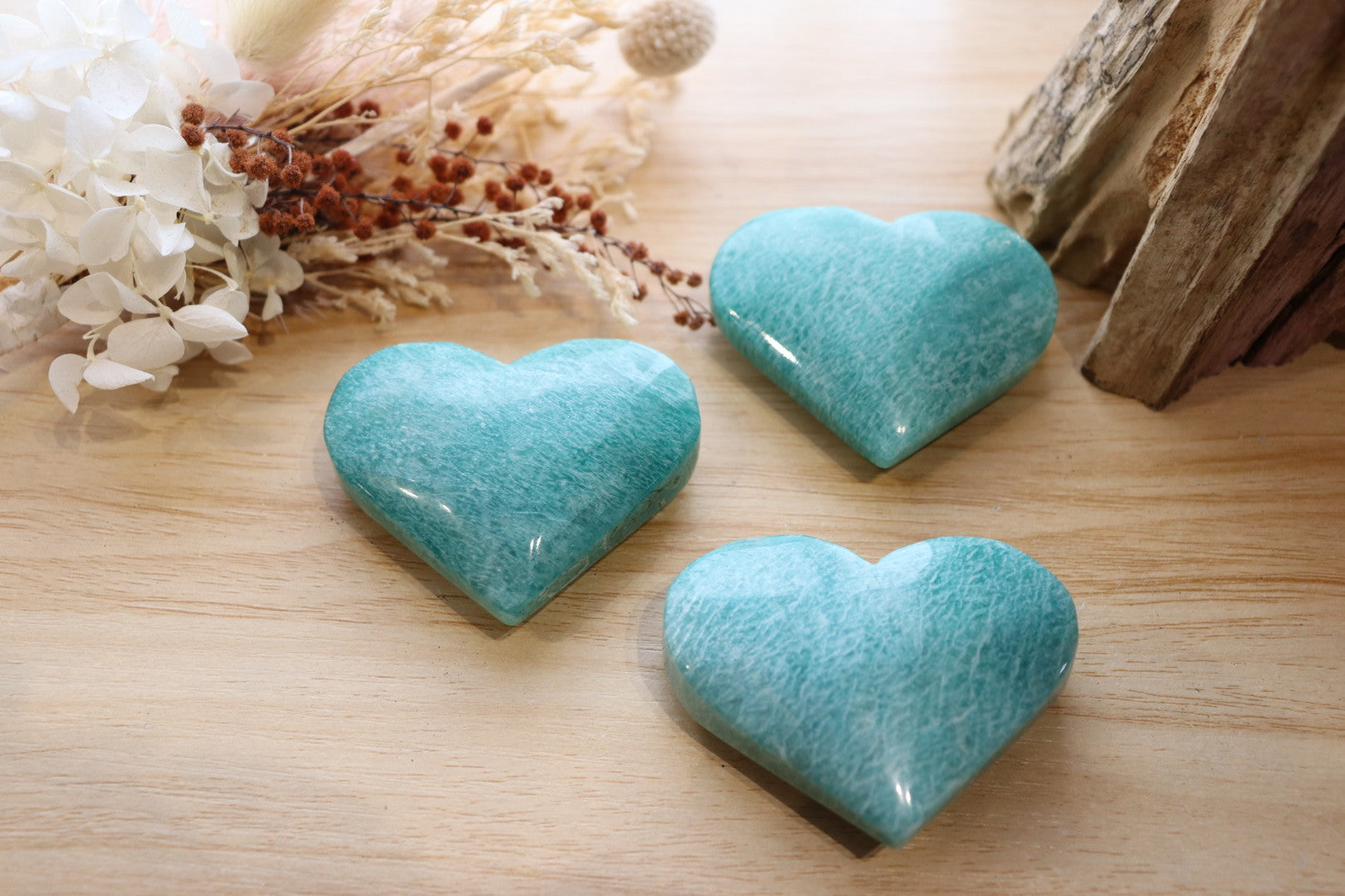 Amazonite Heart