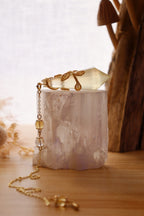 Citrine Pendulum | Gold Wire Wrap