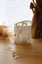 Citrine Pendulum | Silver Wire Wrap