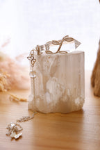 Clear Quartz Pendulum | Silver Wire Wrap