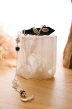 Black Obsidian Pendulum | Silver Wire Wrap
