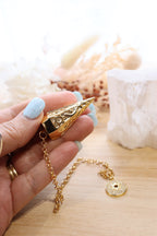 Golden Celestial Star Pendulum