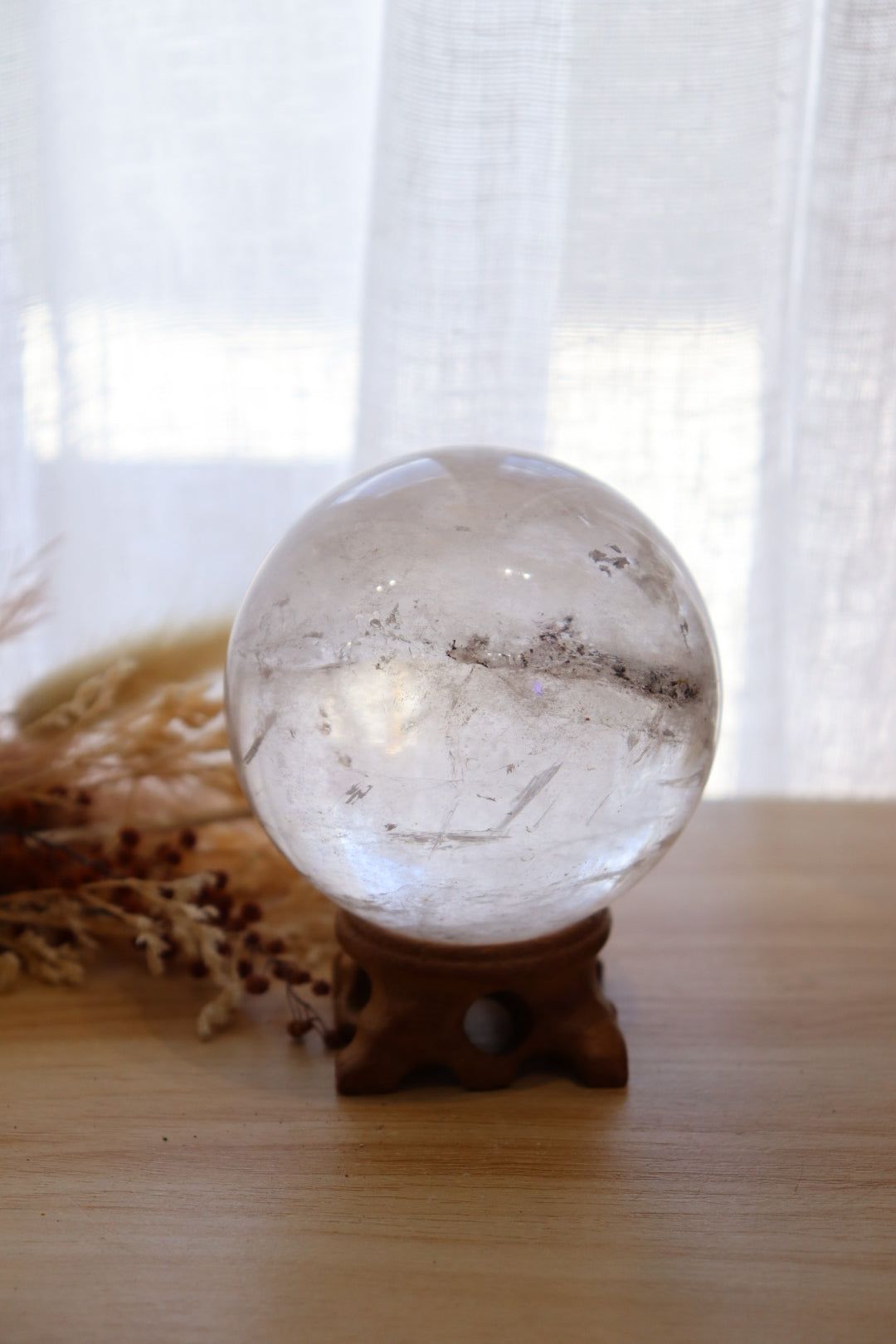 Clear Quartz Sphere | 636g