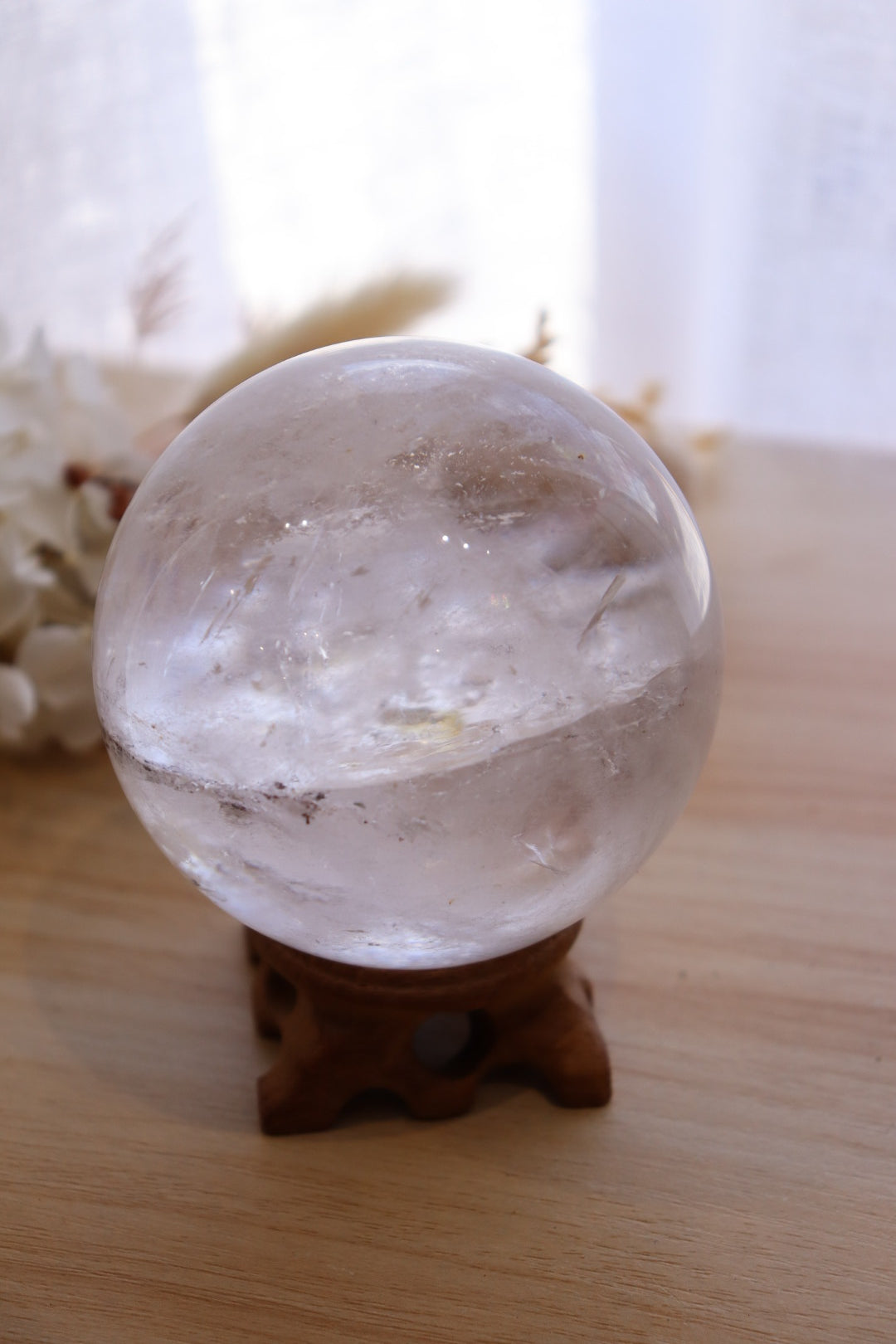 Clear Quartz Sphere | 636g